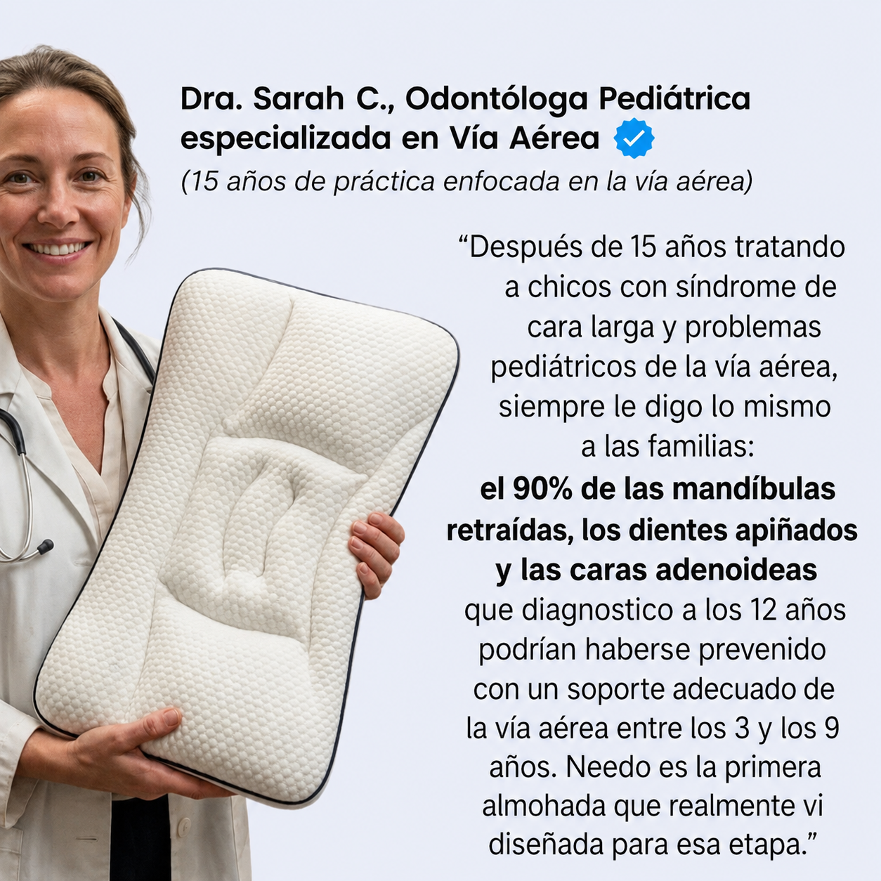 Almohada postural infantil Needo